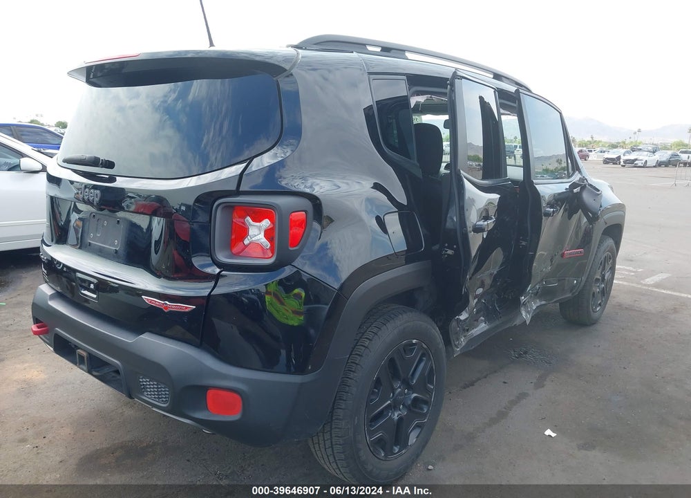 2018 JEEP RENEGADE TRAILHAWK 4X4 VIN: ZACCJBCB0JPJ02118