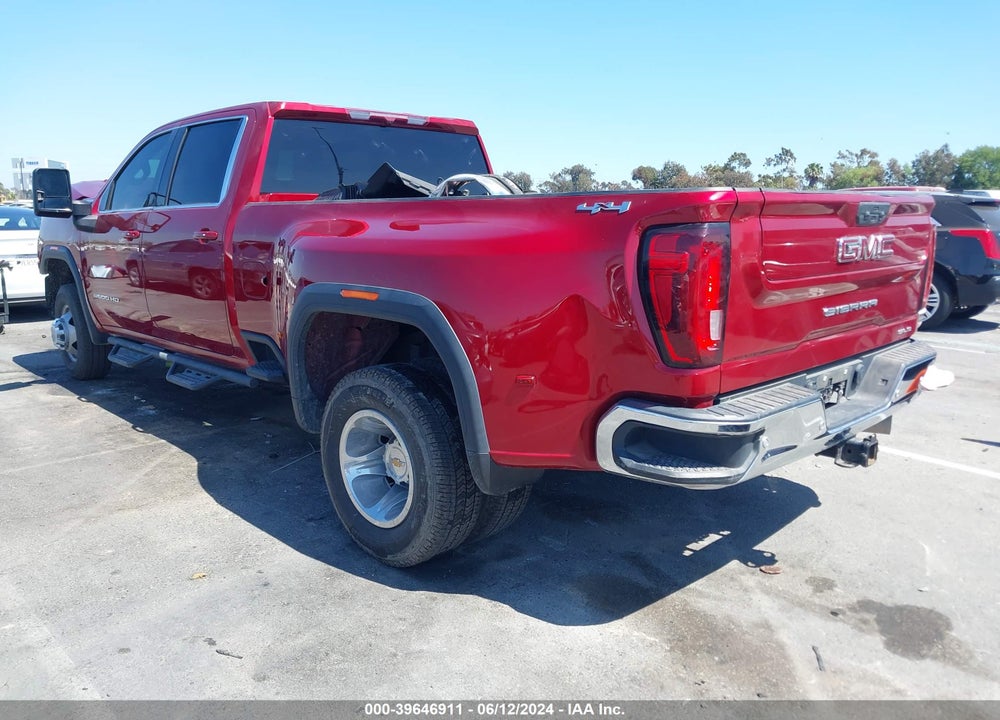2021 GMC SIERRA 3500HD 4WD  LONG BED SLE VIN: 1GT49TEY8MF231870