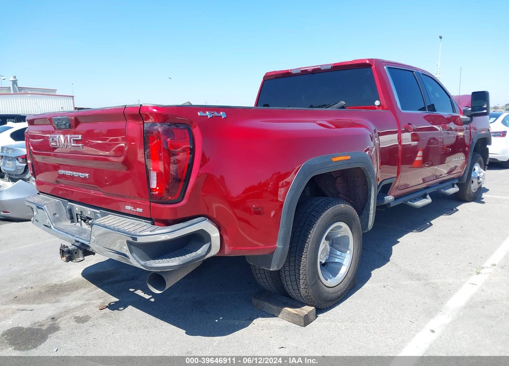 2021 GMC SIERRA 3500HD 4WD  LONG BED SLE VIN: 1GT49TEY8MF231870
