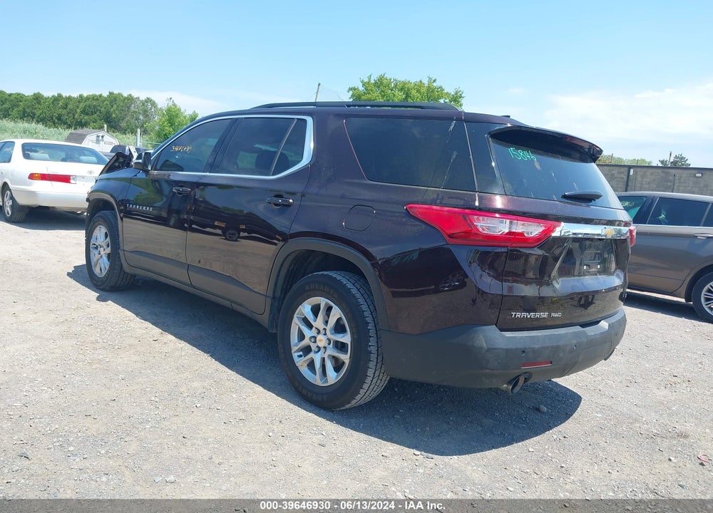 2021 CHEVROLET TRAVERSE AWD LT CLOTH VIN: 1GNEVGKW1MJ238898