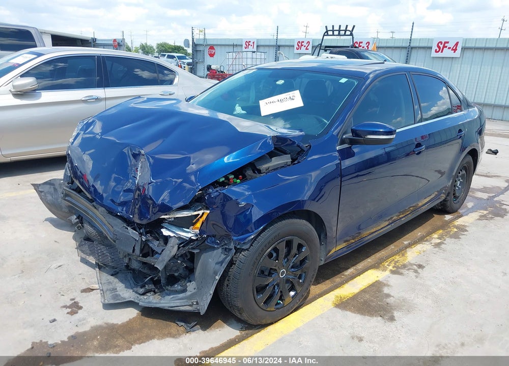 2014 VOLKSWAGEN JETTA 1.8T SE VIN: 3VWD17AJ5EM421437