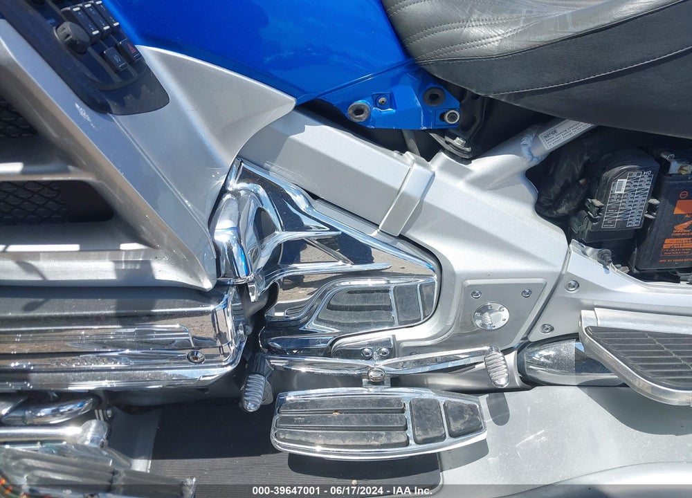 2013 HONDA GL1800 G VIN: JH2SC68G7DK100361