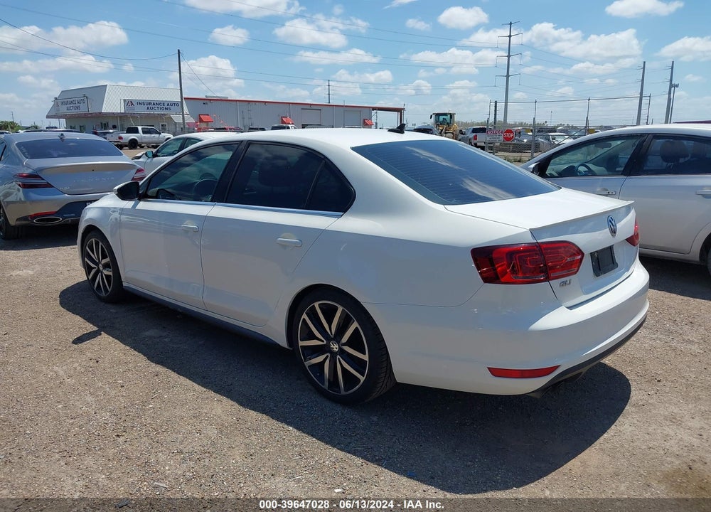 2014 VOLKSWAGEN JETTA GLI AUTOBAHN W/NAV VIN: 3VW4T7AJ2EM389735