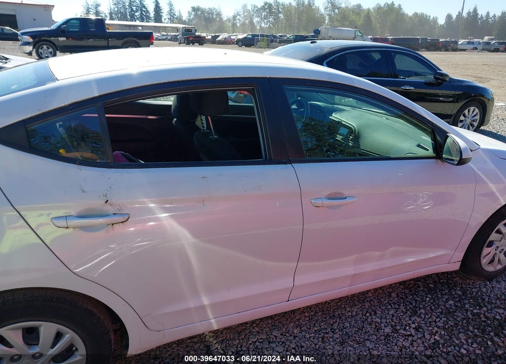 2019 HYUNDAI ELANTRA SE VIN: 5NPD74LF9KH406935