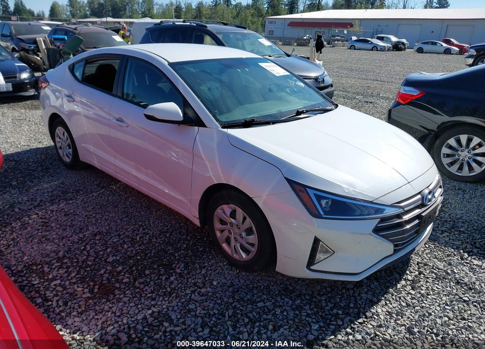 2019 HYUNDAI ELANTRA SE VIN: 5NPD74LF9KH406935