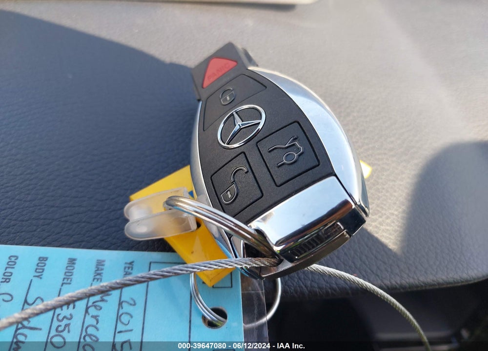 2015 MERCEDES-BENZ E 350 VIN: WDDHF5KB5FB124216