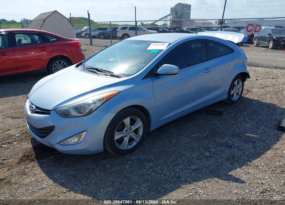 2013 HYUNDAI ELANTRA GS VIN: KMHDH6AEXDU019057