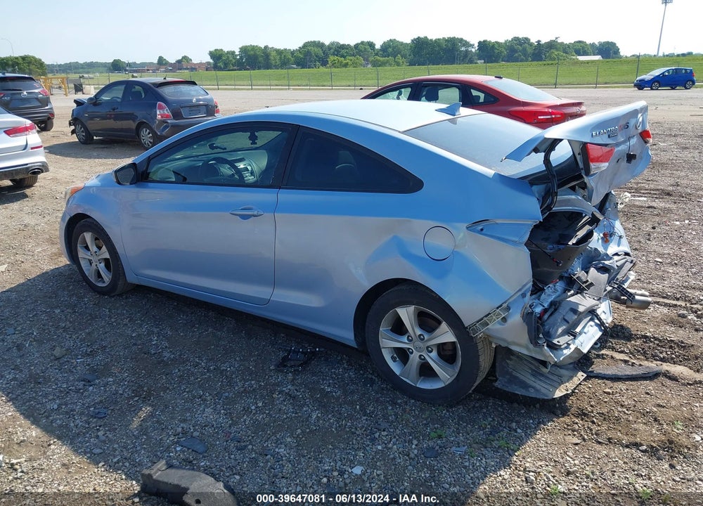 2013 HYUNDAI ELANTRA GS VIN: KMHDH6AEXDU019057