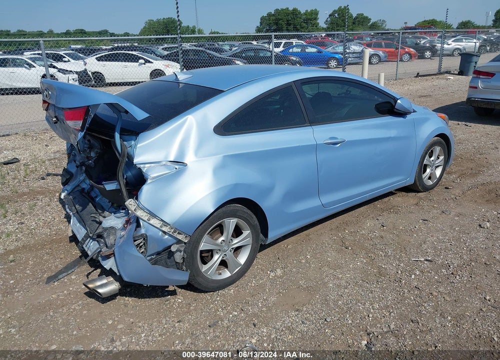 2013 HYUNDAI ELANTRA GS VIN: KMHDH6AEXDU019057