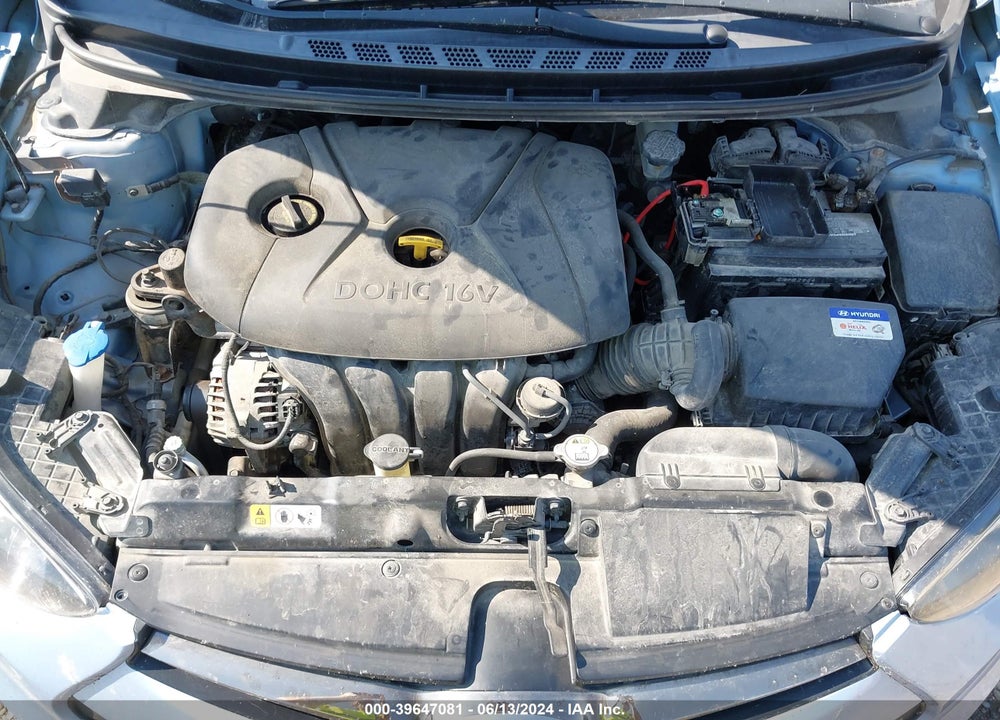 2013 HYUNDAI ELANTRA GS VIN: KMHDH6AEXDU019057