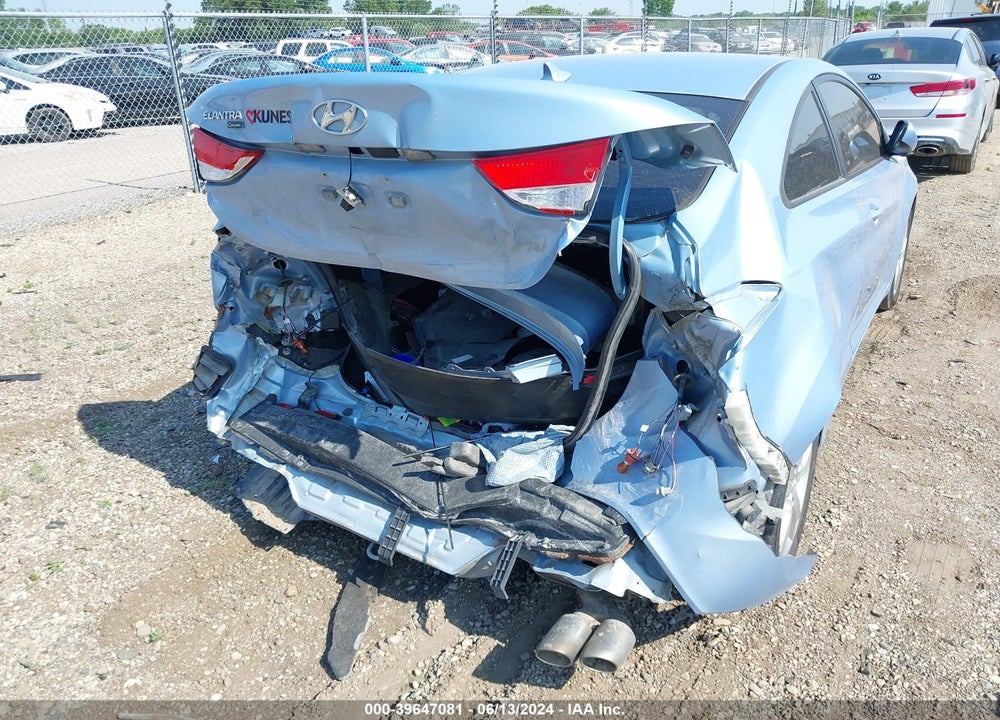 2013 HYUNDAI ELANTRA GS VIN: KMHDH6AEXDU019057