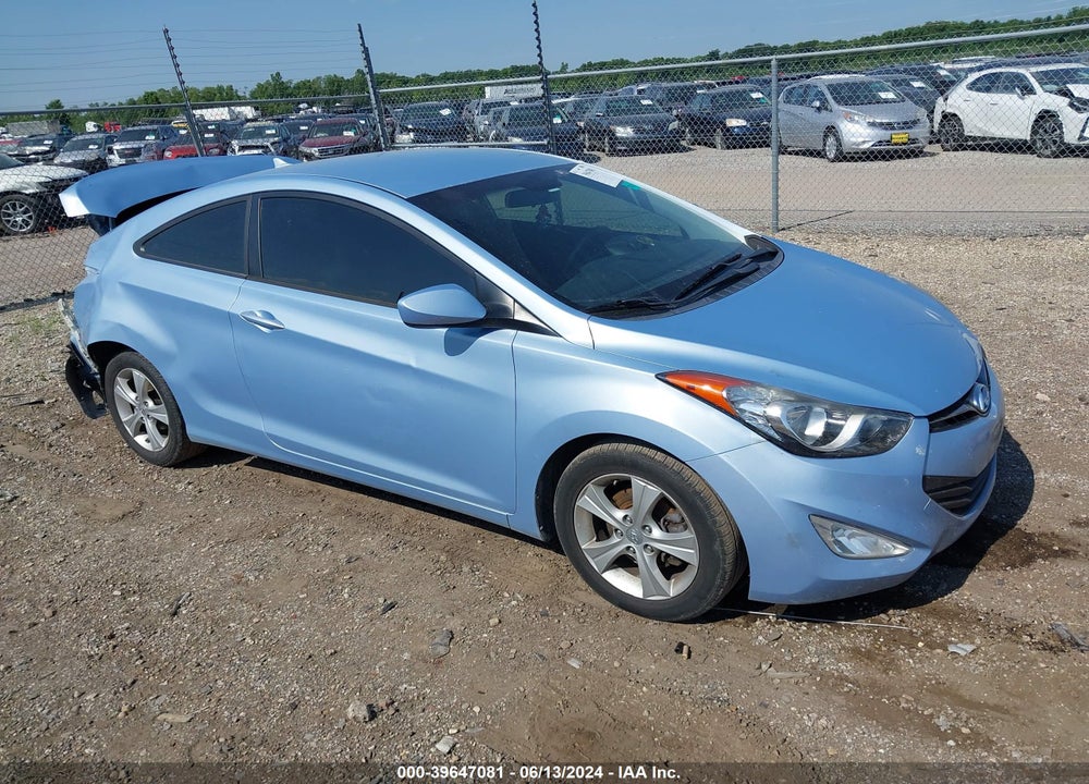 2013 HYUNDAI ELANTRA GS VIN: KMHDH6AEXDU019057