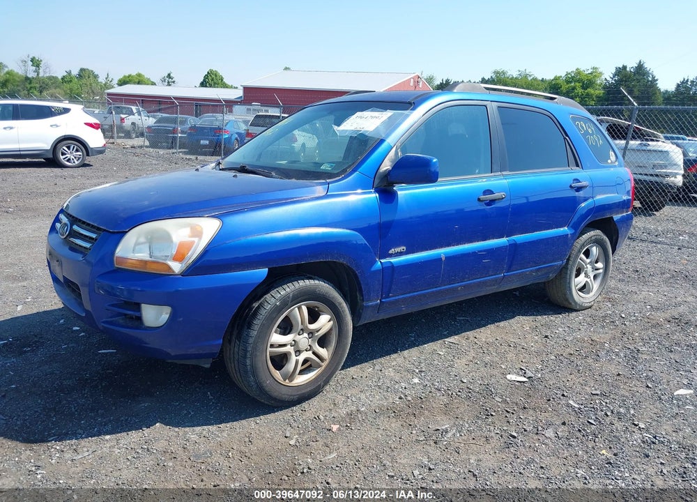 2006 KIA SPORTAGE EX V6/LX V6 VIN: KNDJE723167181616