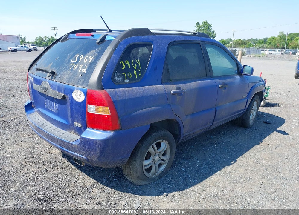 2006 KIA SPORTAGE EX V6/LX V6 VIN: KNDJE723167181616