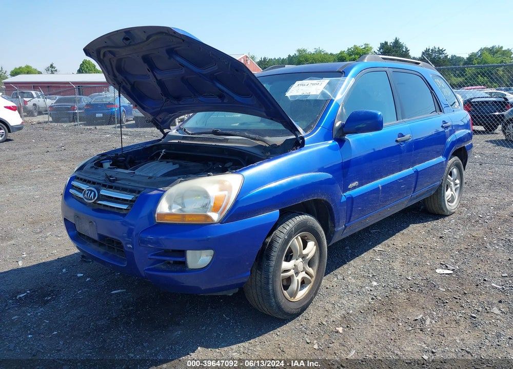 2006 KIA SPORTAGE EX V6/LX V6 VIN: KNDJE723167181616