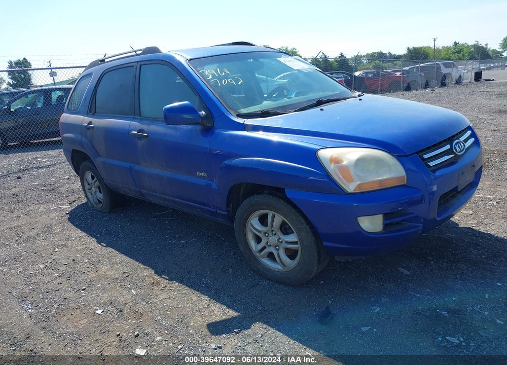 2006 KIA SPORTAGE EX V6/LX V6 VIN: KNDJE723167181616