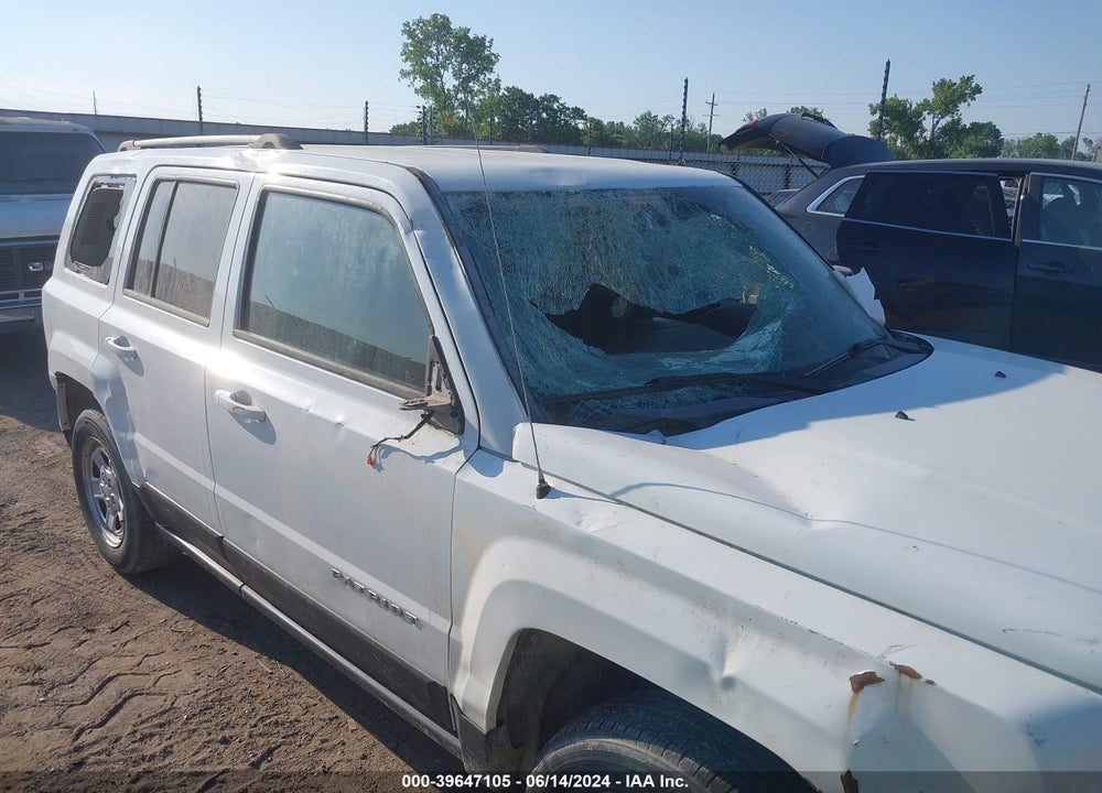 2016 JEEP PATRIOT SPORT VIN: 1C4NJPBA9GD514708