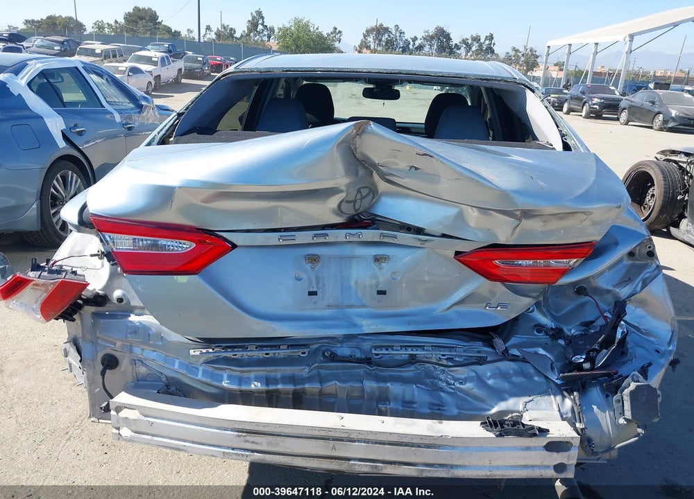 2018 TOYOTA CAMRY LE VIN: JTNB11HK3J3046452