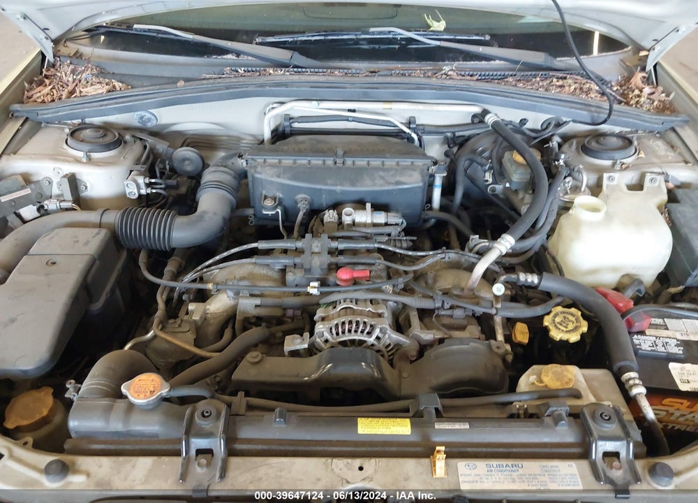 2003 SUBARU FORESTER X VIN: JF1SG63603H767026