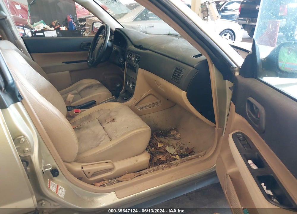 2003 SUBARU FORESTER X VIN: JF1SG63603H767026