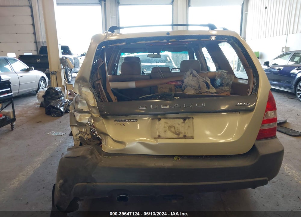 2003 SUBARU FORESTER X VIN: JF1SG63603H767026