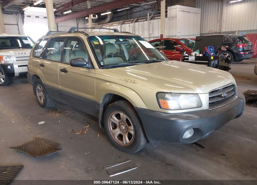 2003 SUBARU FORESTER X VIN: JF1SG63603H767026