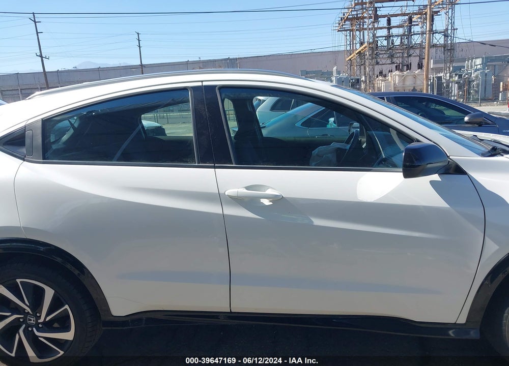 2019 HONDA HR-V SPORT VIN: 3CZRU5H17KM707130