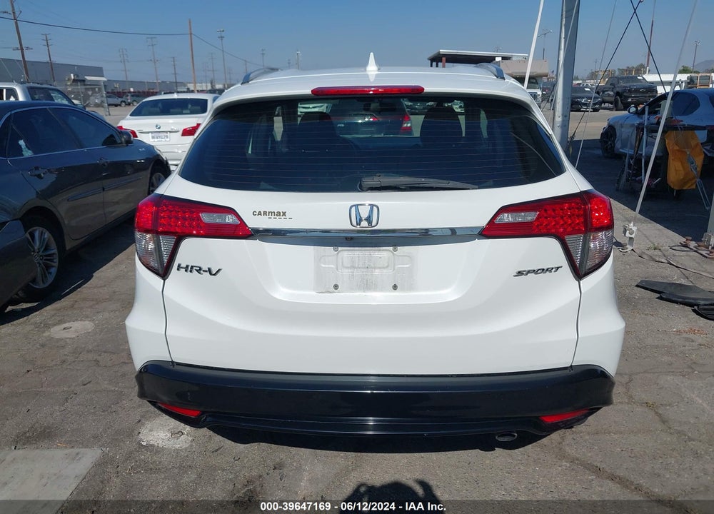 2019 HONDA HR-V SPORT VIN: 3CZRU5H17KM707130