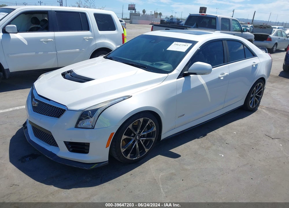 2018 CADILLAC ATS-V VIN: 1G6AL5SY9J0107418