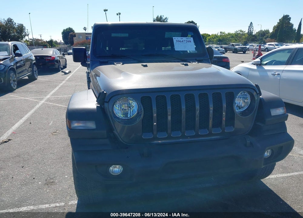 2020 JEEP WRANGLER UNLIMITED SPORT S 4X4 VIN: 1C4HJXDG7LW261515