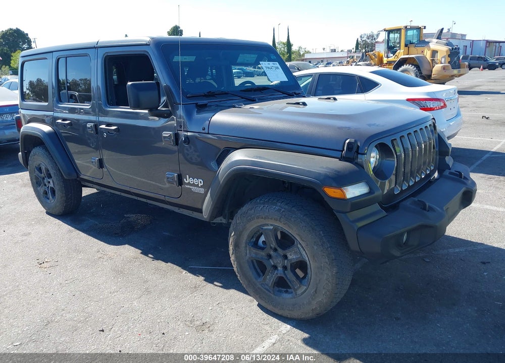 2020 JEEP WRANGLER UNLIMITED SPORT S 4X4 VIN: 1C4HJXDG7LW261515