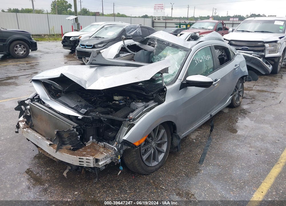 2019 HONDA CIVIC EX VIN: 19XFC1F35KE003933