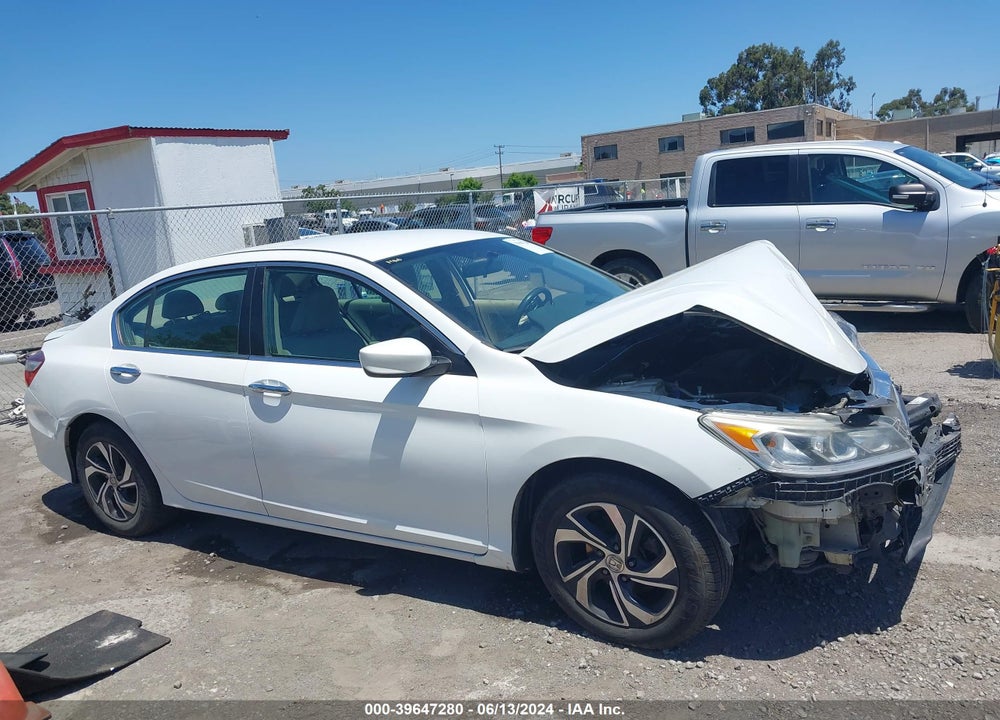 2017 HONDA ACCORD LX VIN: 1HGCR2F32HA164857