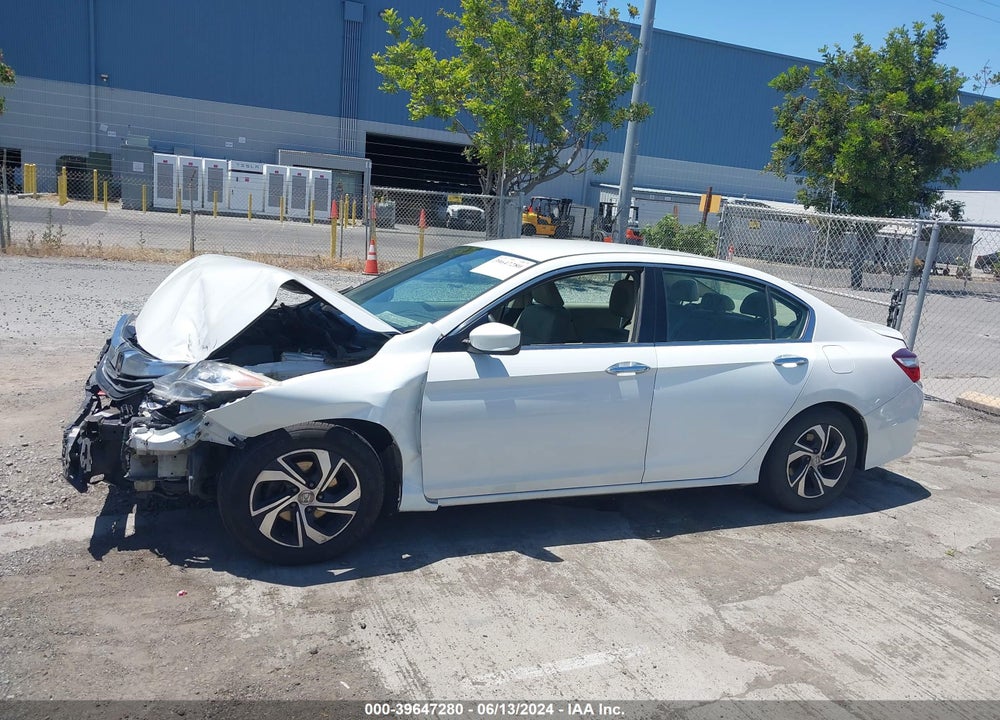 2017 HONDA ACCORD LX VIN: 1HGCR2F32HA164857