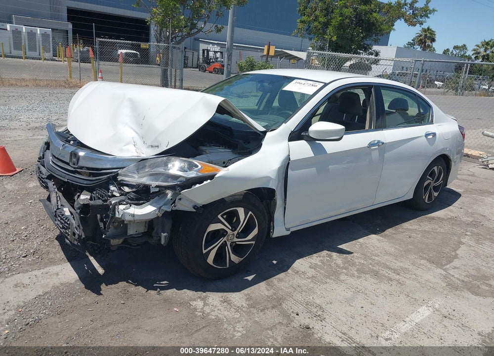 2017 HONDA ACCORD LX VIN: 1HGCR2F32HA164857