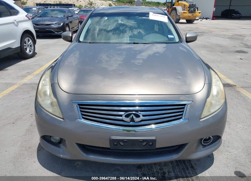 2012 INFINITI G37 JOURNEY VIN: JN1CV6AP0CM625172