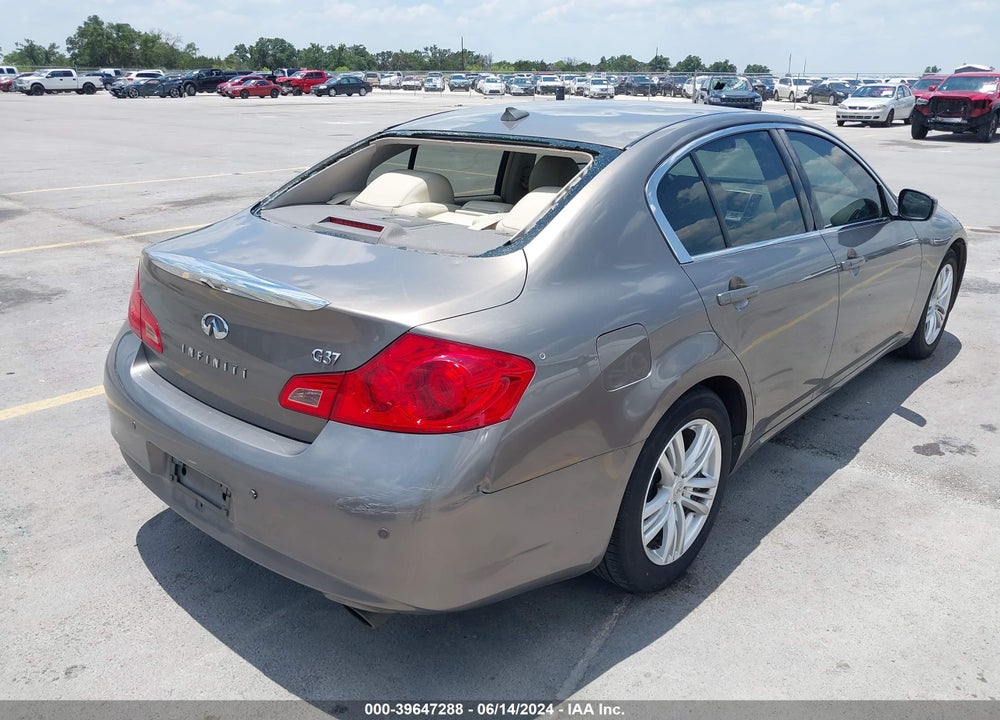 2012 INFINITI G37 JOURNEY VIN: JN1CV6AP0CM625172