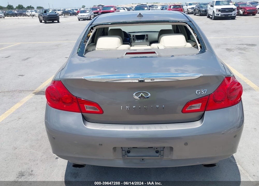 2012 INFINITI G37 JOURNEY VIN: JN1CV6AP0CM625172