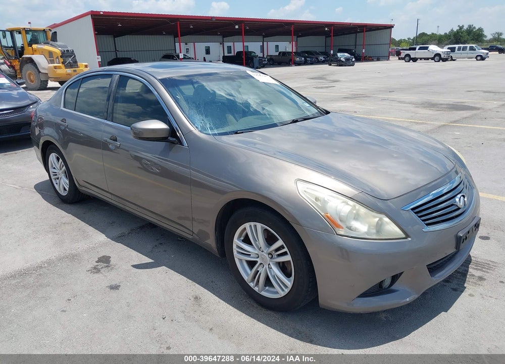 2012 INFINITI G37 JOURNEY VIN: JN1CV6AP0CM625172