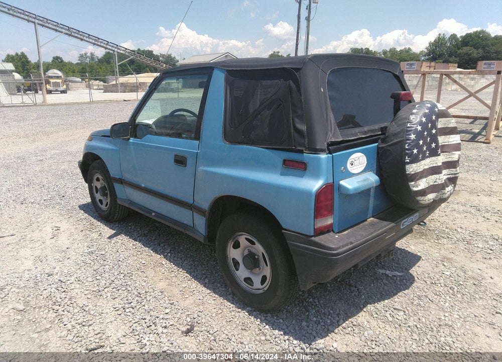 1995 GEO TRACKER VIN: 2CNBE18U5S6932756