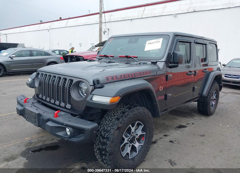2021 JEEP WRANGLER UNLIMITED RUBICON 4X4 VIN: 1C4JJXFM4MW702250