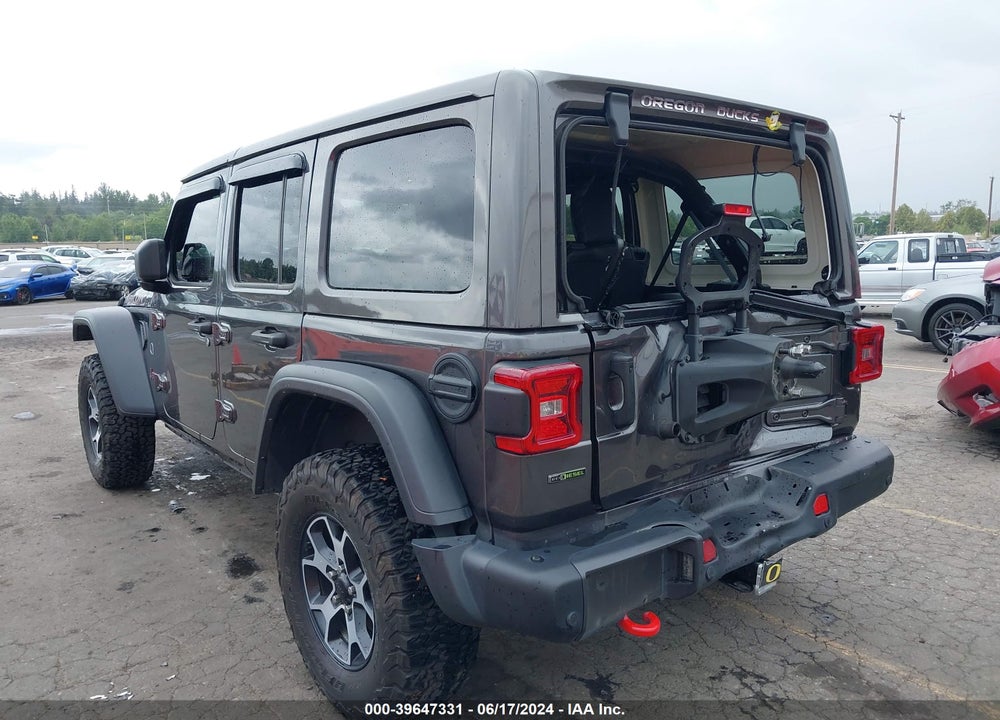 2021 JEEP WRANGLER UNLIMITED RUBICON 4X4 VIN: 1C4JJXFM4MW702250