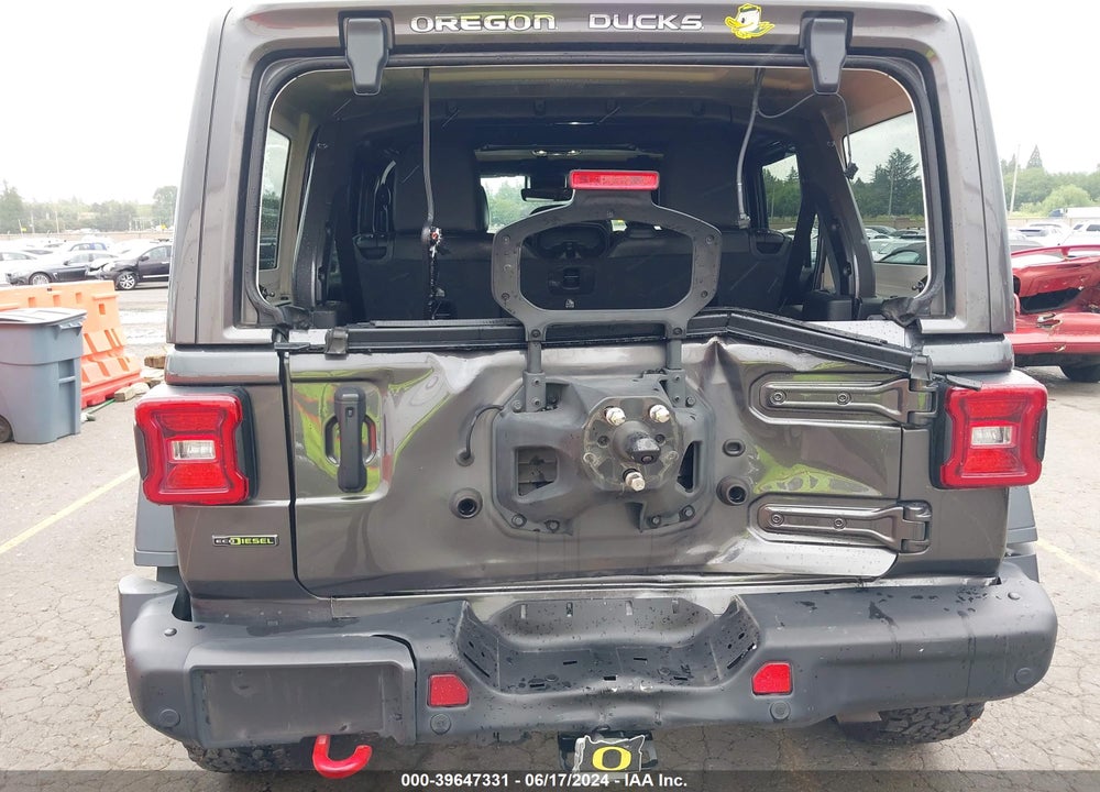 2021 JEEP WRANGLER UNLIMITED RUBICON 4X4 VIN: 1C4JJXFM4MW702250