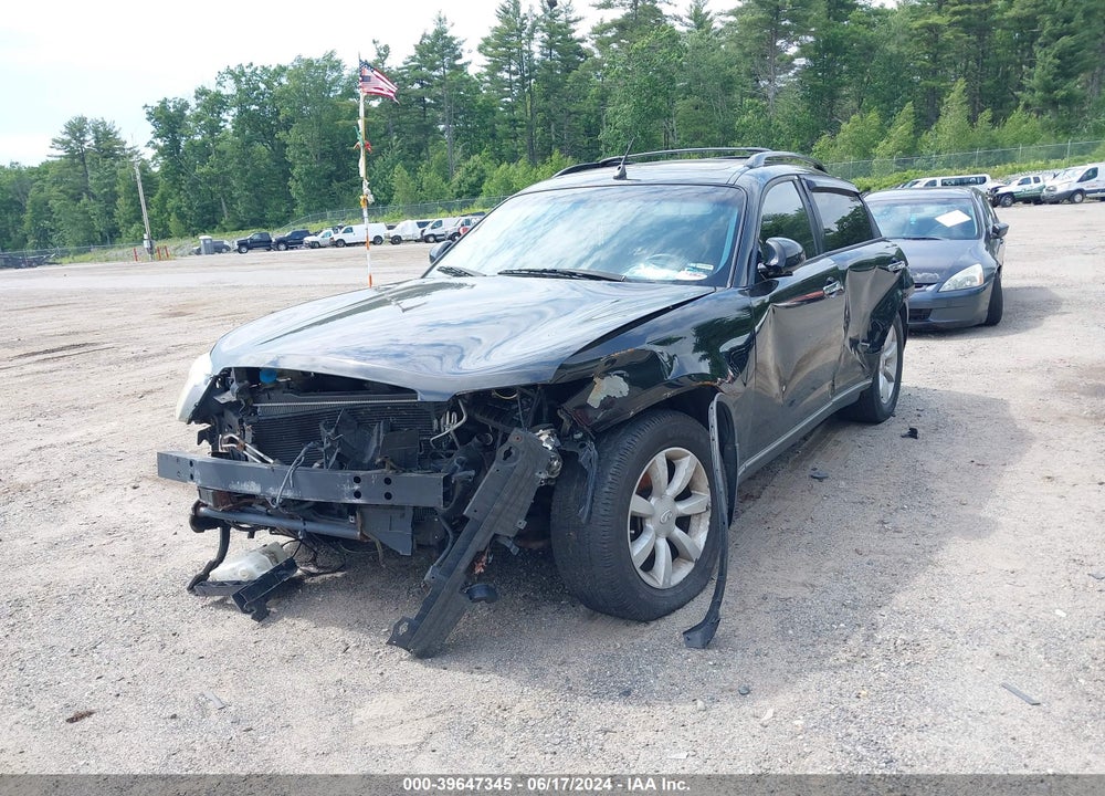 2005 INFINITI FX35 VIN: JNRAS08W75X207104