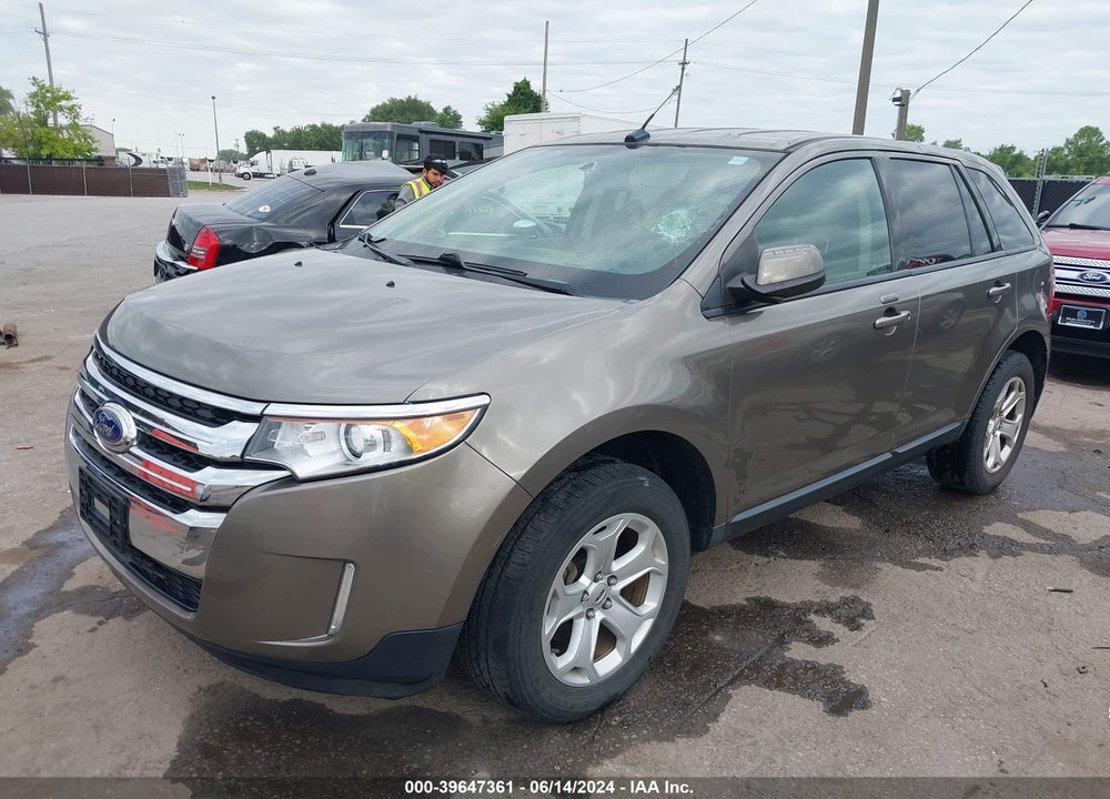 2014 FORD EDGE SEL VIN: 2FMDK4JC0EBB66595