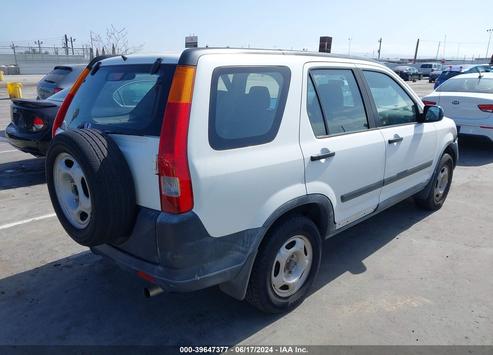 2003 HONDA CR-V LX VIN: JHLRD68453C010549