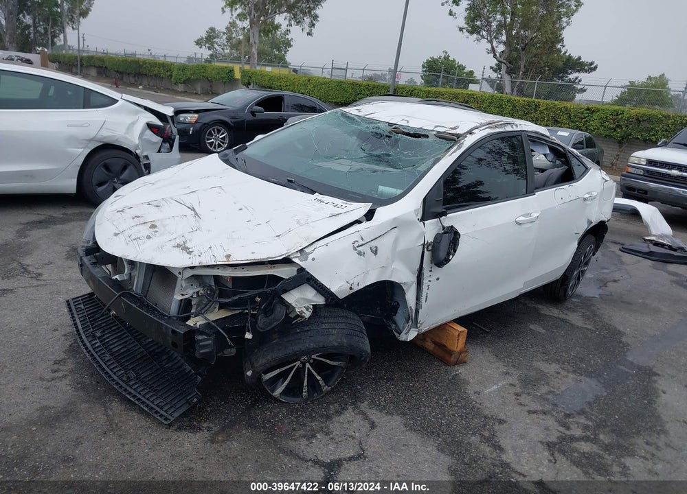 2017 TOYOTA COROLLA SE VIN: 5YFBURHE3HP710870