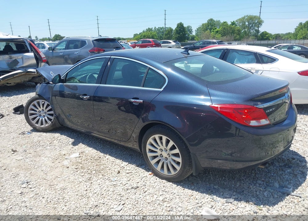 2013 BUICK REGAL TURBO PREMIUM 1 VIN: 2G4GS5EV3D9163257