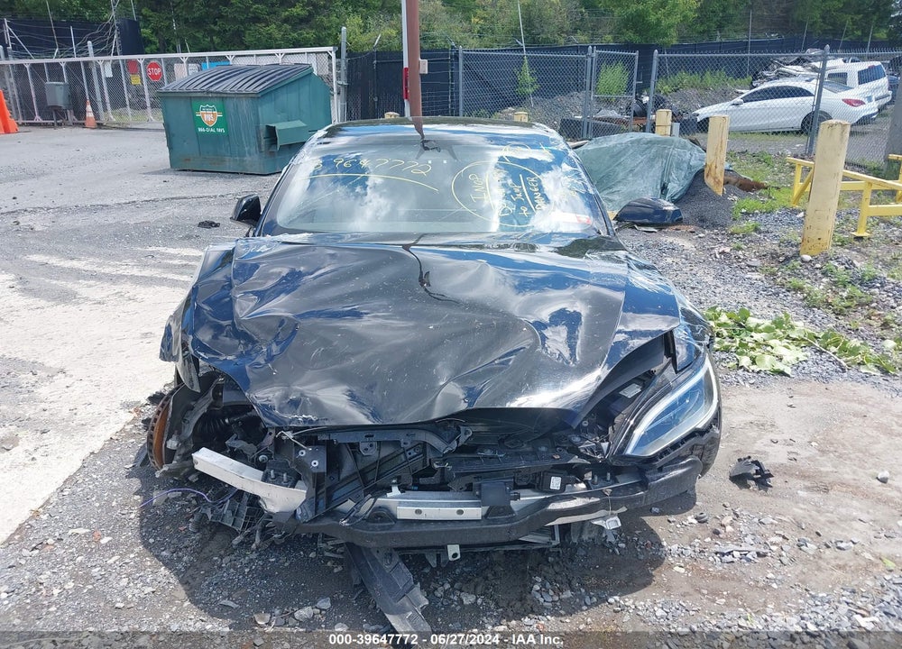 2022 TESLA MODEL S PLAID VIN: 5YJSA1E63NF490242