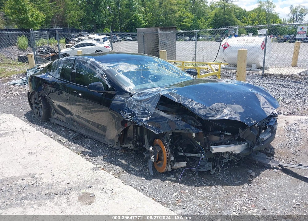 2022 TESLA MODEL S PLAID VIN: 5YJSA1E63NF490242